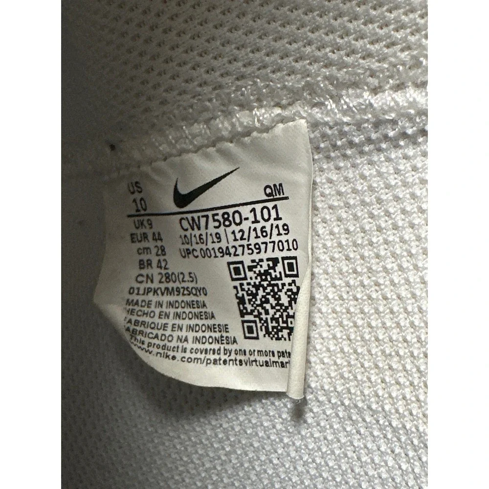 Nike Blazer Mid 77 Sketch White Black Mens Size 10 CW7580-101 High Top Sneakers